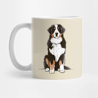 Bernese Mountain Dog Sitt'n Pretty Mug